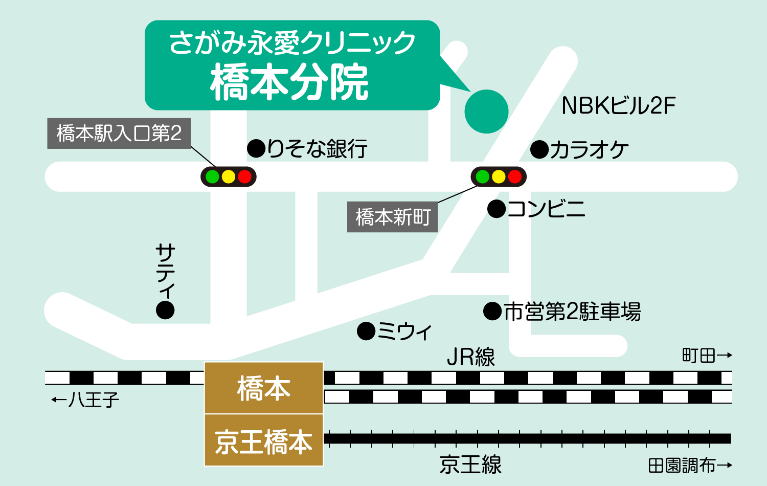 橋本分院地図